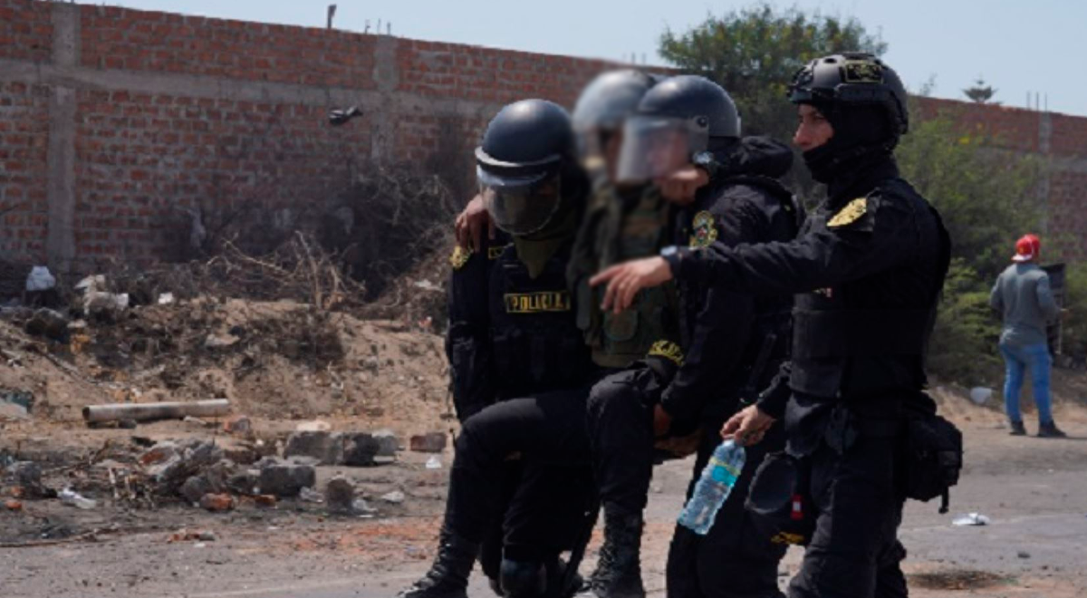 PERÚ: Ica: Policía queda gravemente herido en enfrentamientos con vándalos en Barrio Chino - RimixRadio, Noticias para latinos