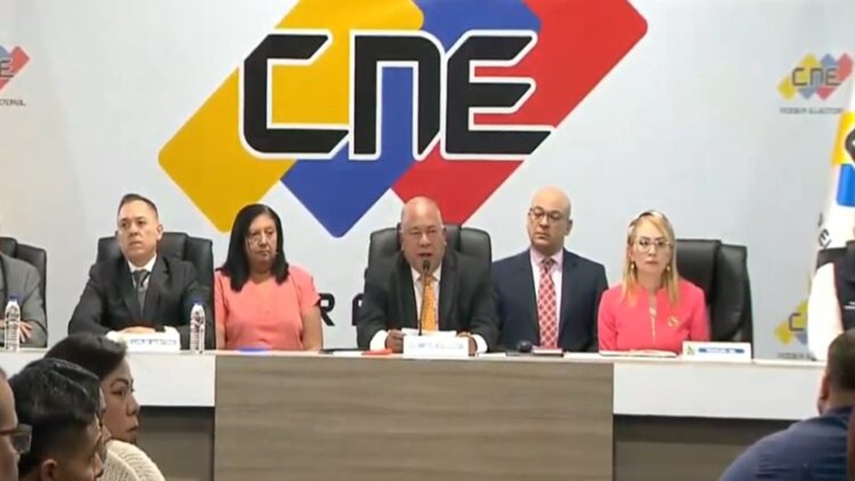 VENEZUELA CNE repudia el "insolente comunicado" de la UE tras revocar