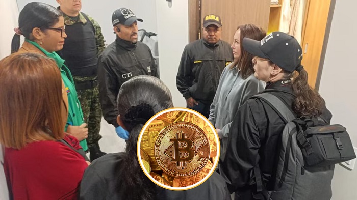 Las autoridades establecieron que la red de extorsión utilizaba criptomonedas, principalmente a través de la plataforma Binance, para cobrar los chantajes y ocultar el origen del dinero ilícito - crédito Reuters y Gaula Militar de Colombia