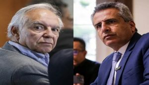Exministros Ricardo Bonilla y Luis Fernando Velasco, implicados en corrupción. Foto: Colprensa y captura de video