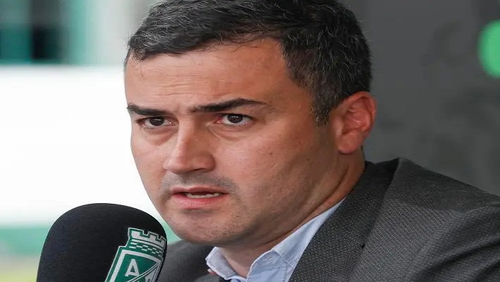 Juan David Pérez fue presidente de Atlético Nacional entre 2018 y 2021. FOTO: MANUEL SALDARRIAGA