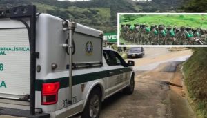 La Policía de Antioquia confirmó que estas personas habrían sido ultimadas por órdenes de alias “Matías” o “Chuzo”, señalado cabecilla de zona del Clan del Golfo en el Nordeste antioqueño. FOTO: Cortesía