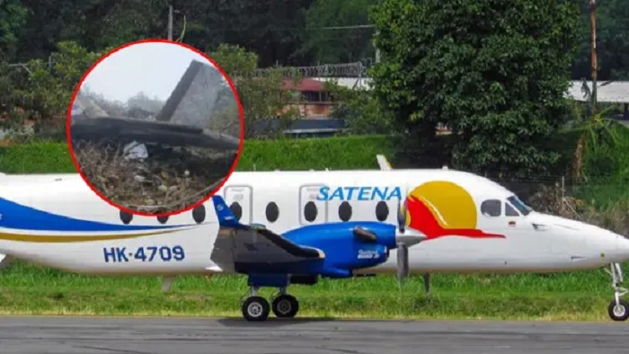 Avioneta accidentada en Norte de SantanderFotos: suministradas