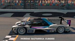 Este fue el auto virtual con el que Pedro Juan Moreno se llevó la victoria. FOTO CORTESÍA PEDRO JUAN MORENO