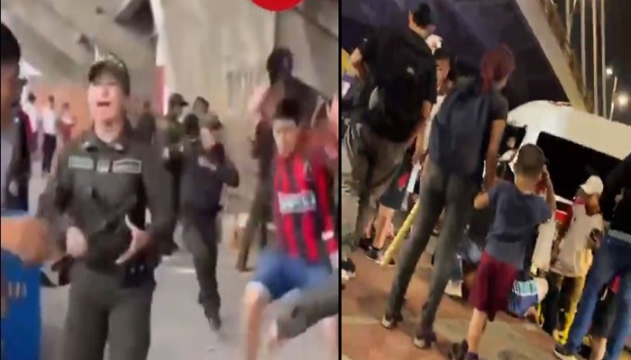 Disturbios en Cúcuta Foto: Captura de pantalla
