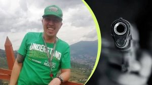 Víctor Hugo Montoya Mejía, de 40 años, fue asesinado por sicarios en la carnicería donde trabajaba.