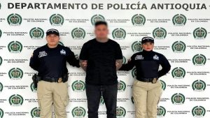 Policía de Antioquia Ciudadano mexicano capturado por la Policía de Antioquia con fines de extradición.