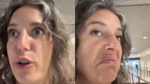 'Influencer' italiana critica a los rolos en su escala por El Dorado. Foto: Captura de pantalla Instagram @sarilaitaliana