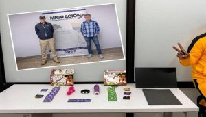 Las autoridades migratorias en el aeropuerto José María Córdova, de Rionegro, devolvieron a estos dos extranjeros en la última semana. El de la imagen principal dijo cínicamente que venía a Colombia solo a explotar sexualmente a mujeres. FOTOS: CORTESÍA MIGRACIÓN COLOMBIA