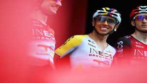 Egan Bernal durante su participación en la Vuelta España 2025 / Getty Images / Tim de Waele