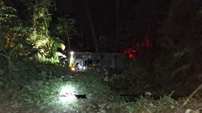 Bus cae a abismo en vía Pamplona–Saravena: dos muertos y cinco heridos Archivo: Redes sociales