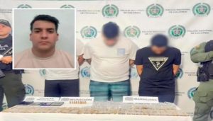 Sebastián Restrepo Berrío, alias Sebas, fue capturado después de que se ofreciera hasta $30 millones de recompensa por él. Su detención se produjo el pasado 15 de febrero. FOTO CORTESÍA POLICÍA METROPOLITANA