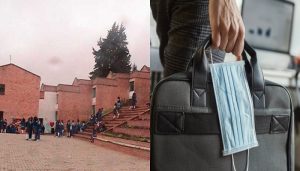 El colegio cierra pero las clases continuarán en remoto. Foto: Institución Educativa Normal Superior Leonor Álvarez Pinzón/ iStock