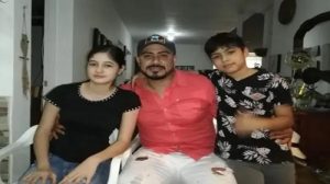 Luis Felipe Vasco Zapata y su familia. FOTO Cortesía.